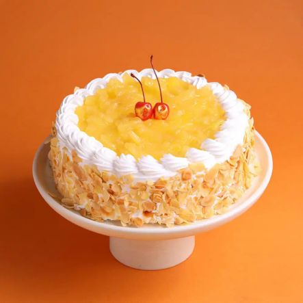 WhippedCreamPineappleCake - Fresh Cake